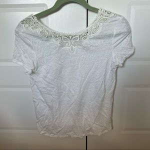 Sezane T-Shirt with Embroidered Detail